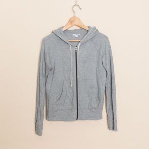 James perse zip up hoodie